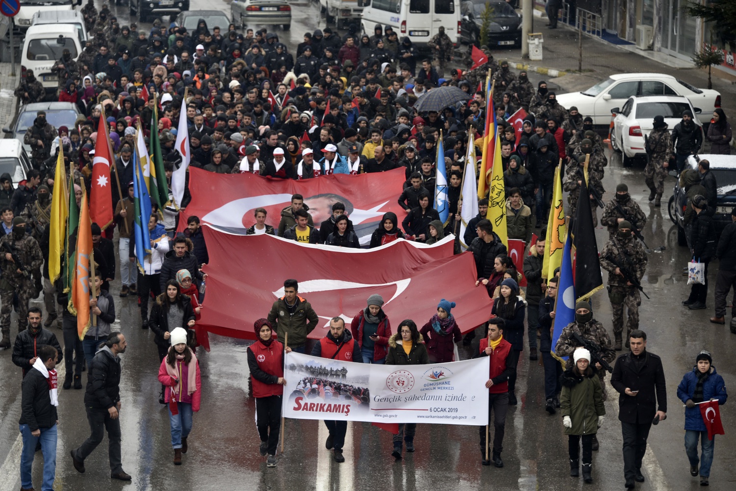 Gümüşhane Sarıkamış Şehitleri için yürüdü 25