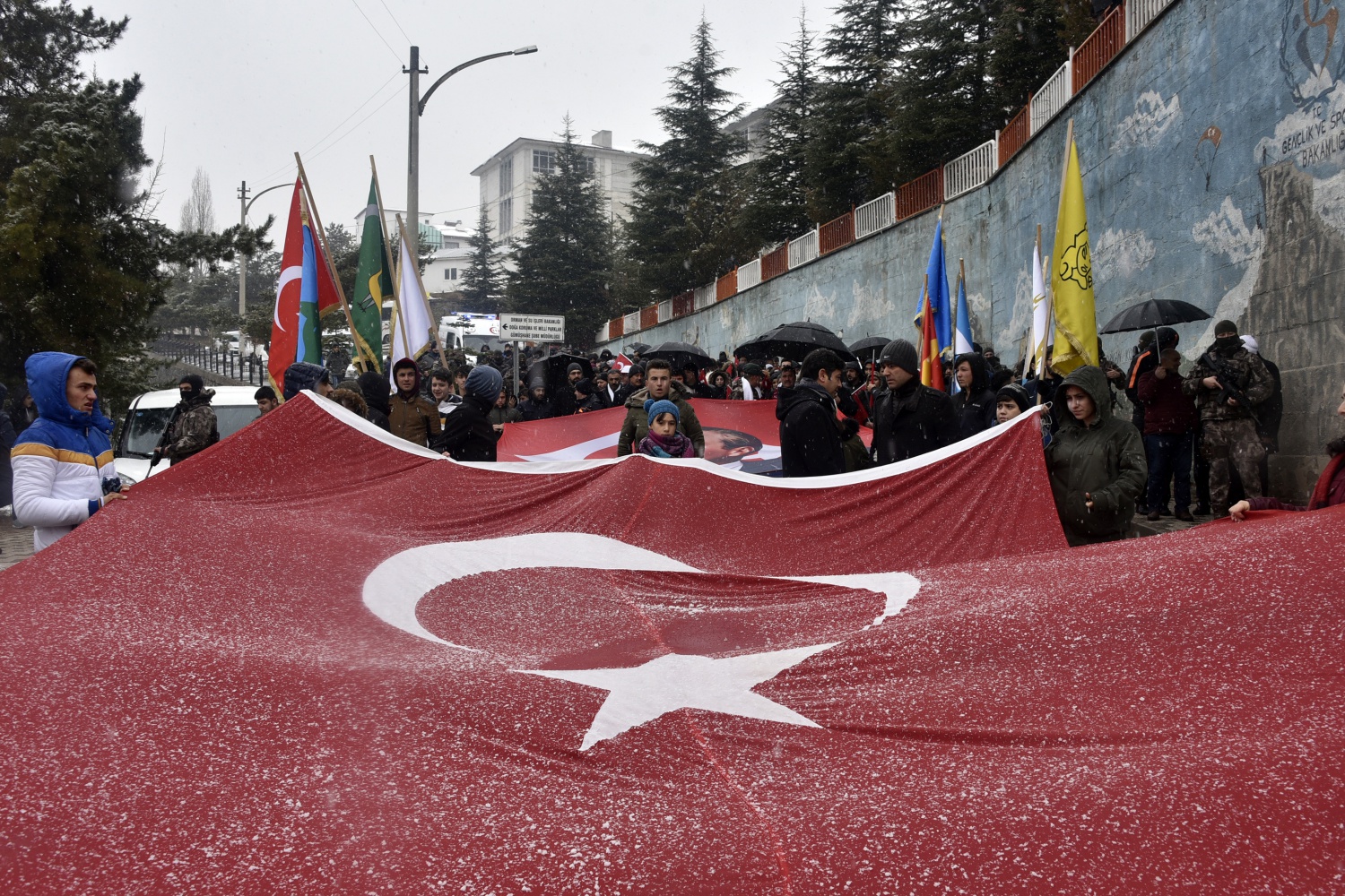 Gümüşhane Sarıkamış Şehitleri için yürüdü 32