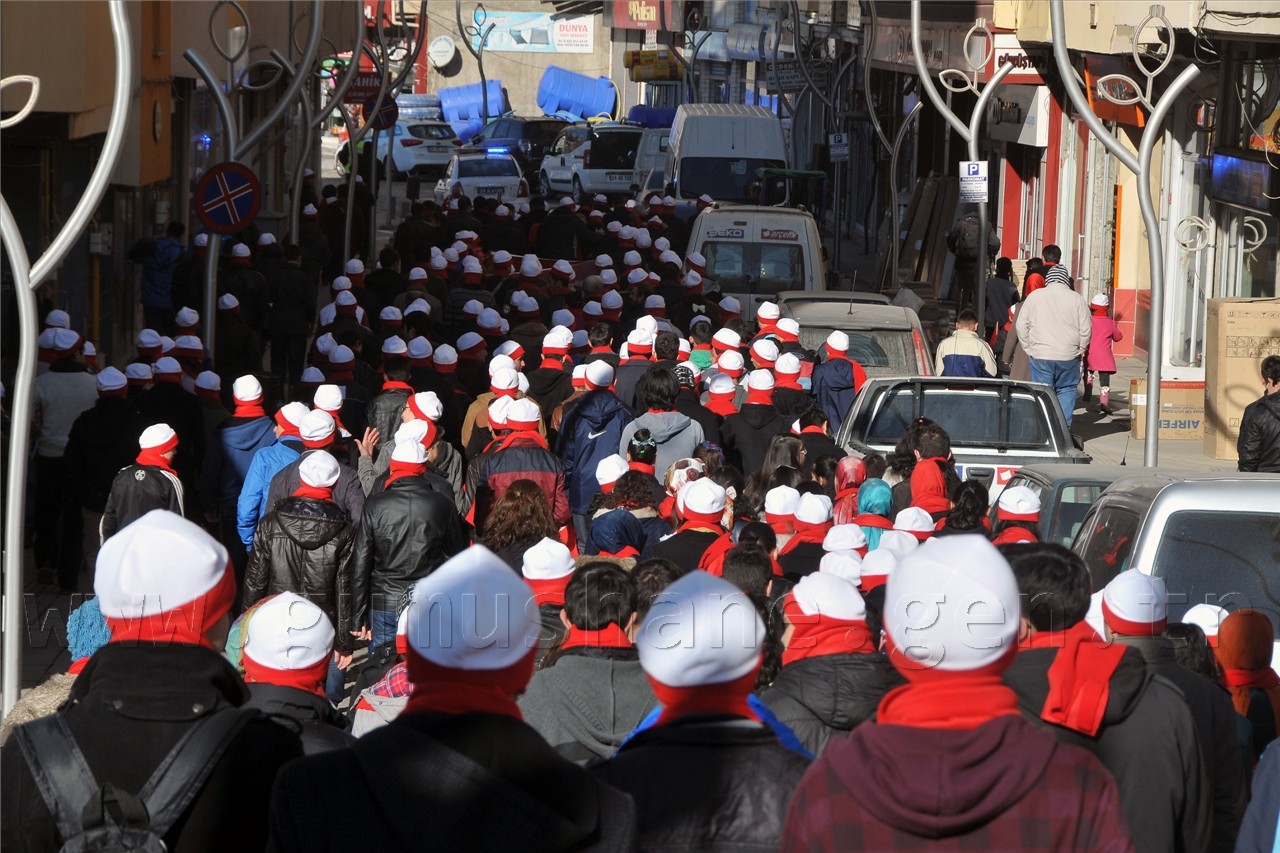 Gümüşhane Sarıkamış Şehitleri İçin Yürüdü 3