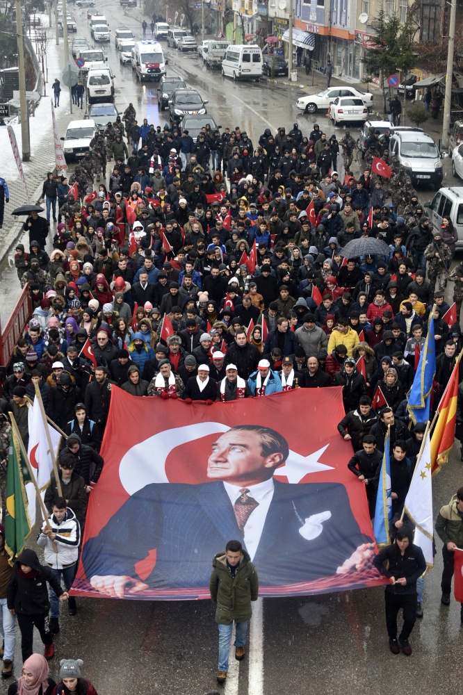 Gümüşhane Sarıkamış Şehitleri için yürüdü 28