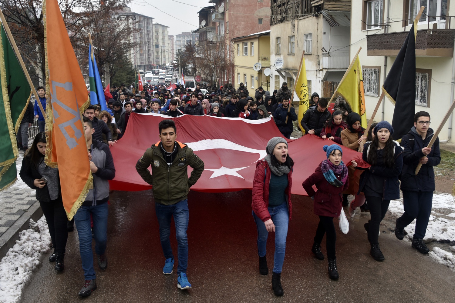 Gümüşhane Sarıkamış Şehitleri için yürüdü 33