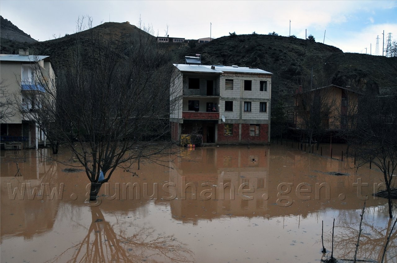 Gümüşhane'deki Şiddetli Yağış 2