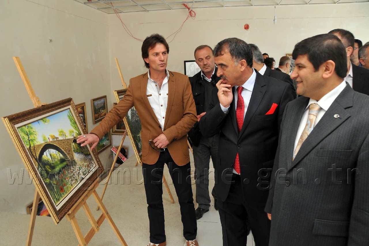 Kahveciydi Üçüncü Kişisel Resim Sergisini Açtı 3