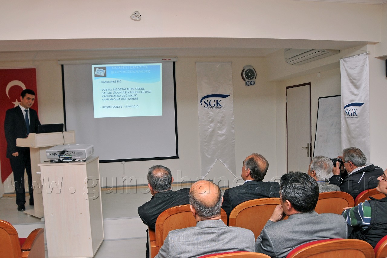 SGK'dan Gazetecilere Yıpranma Semineri 1