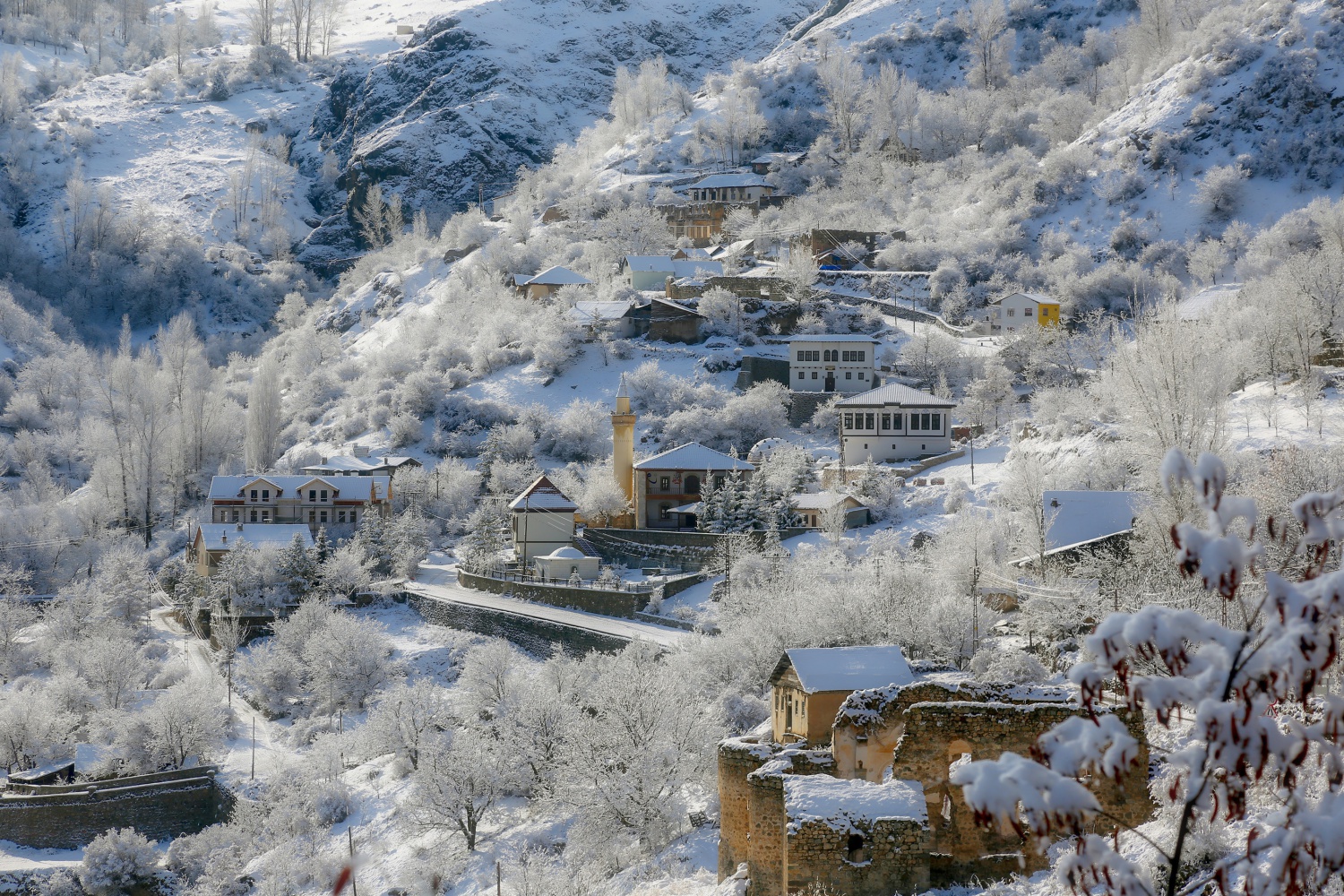 Süleymaniye’de kış güzelliği 7