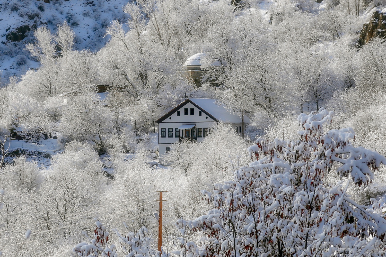 Süleymaniye’de kış güzelliği 4