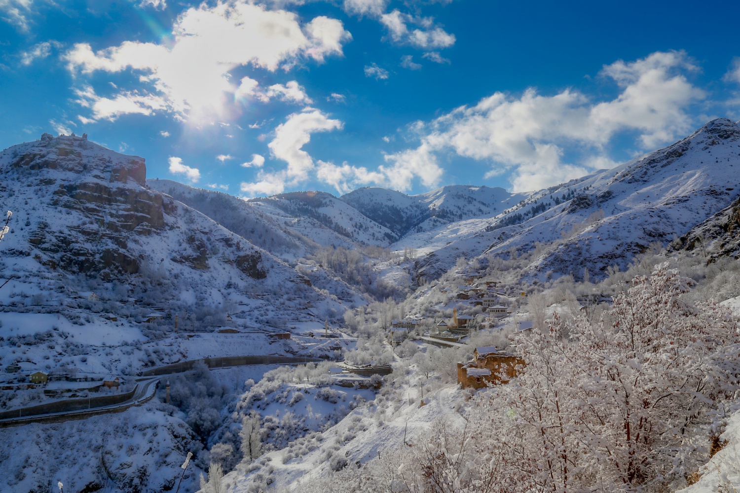 Süleymaniye’de kış güzelliği 8