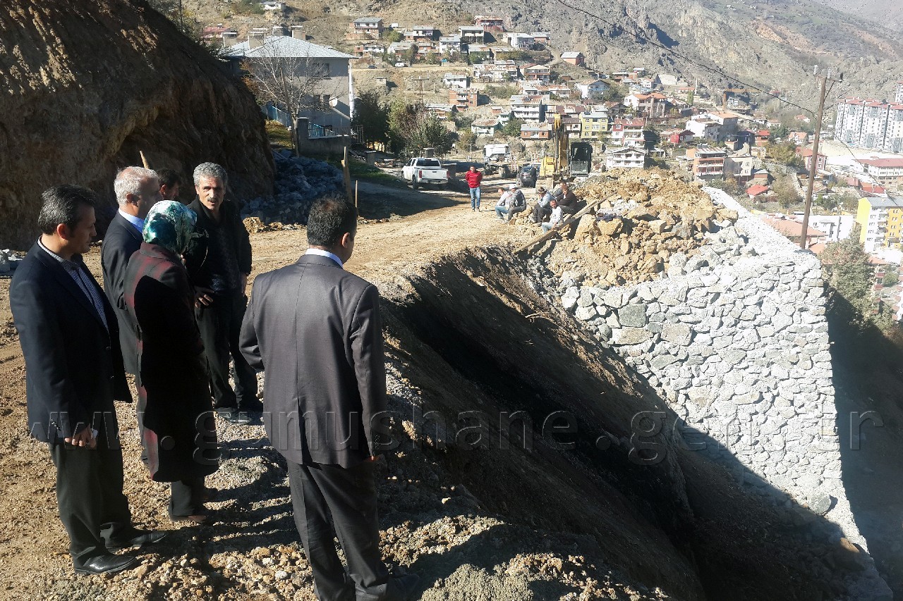 Süleymaniye yolunda çalışmalar devam ediyor 1