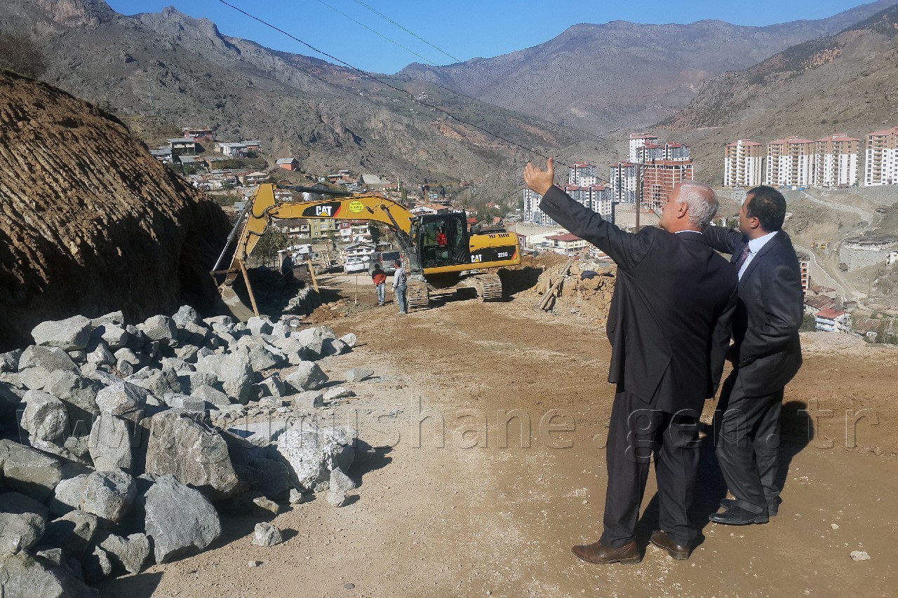 Süleymaniye yolunda çalışmalar devam ediyor 2