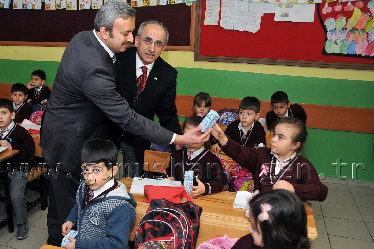 Gümüşhane'de Okul Sütü Dağıtımı Başladı 6