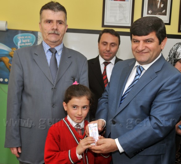 Gümüşhane'deki Okullarda Süt Dağıtımı Başladı 2