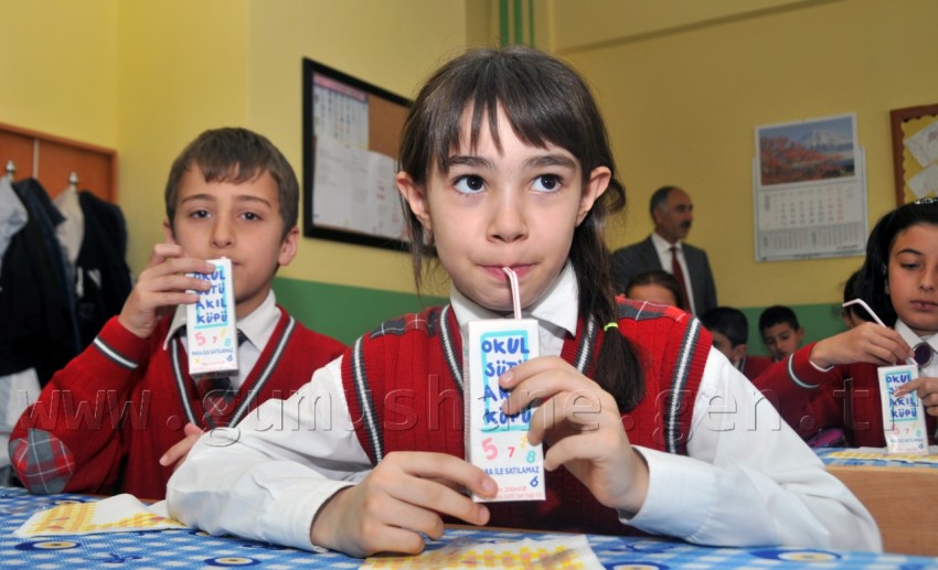 Gümüşhane'deki Okullarda Süt Dağıtımı Başladı 4