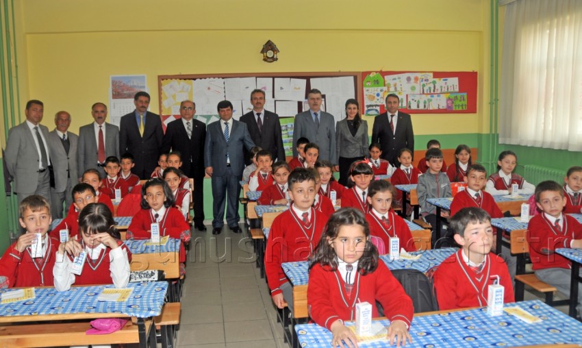 Gümüşhane'deki Okullarda Süt Dağıtımı Başladı 5