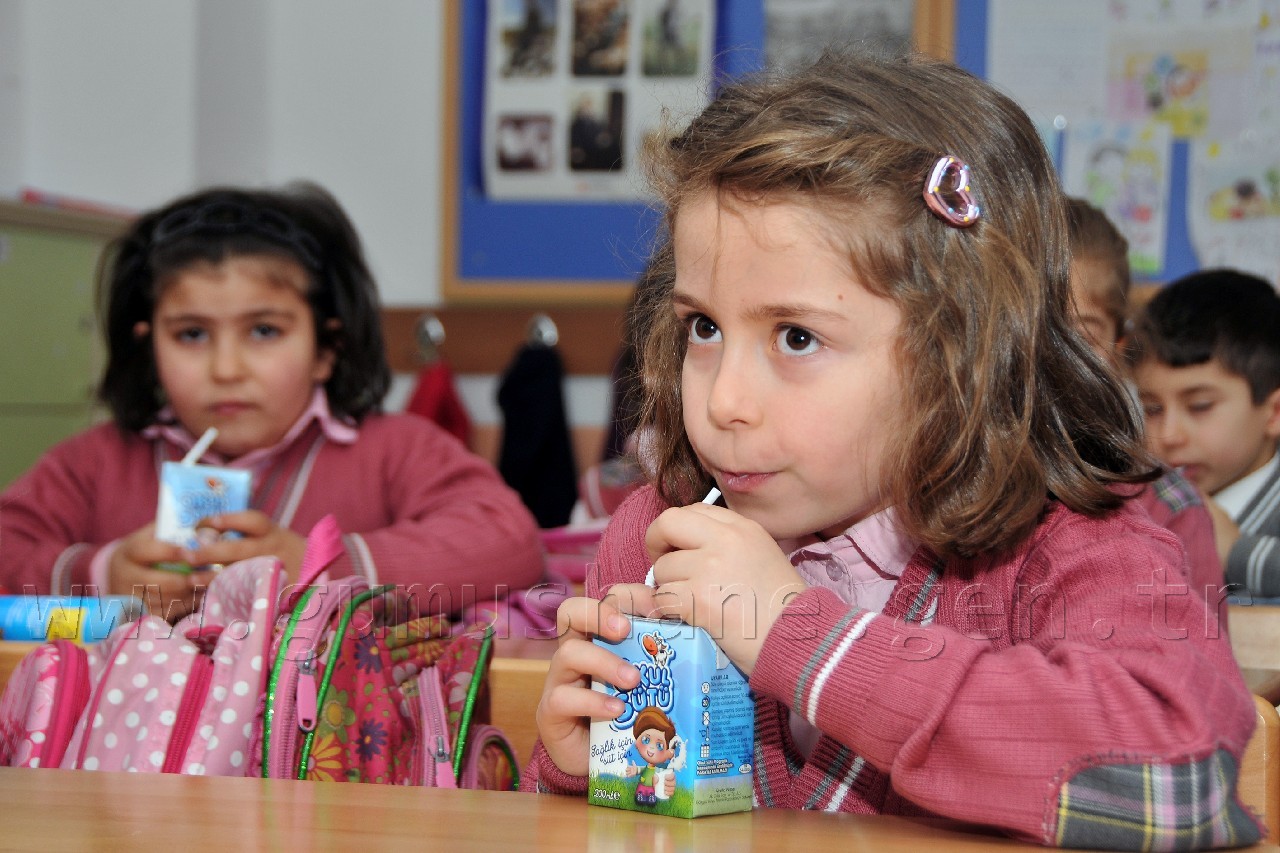 Gümüşhane'de 7 Binden Fazla Öğrenci Okul Sütü İçiyor 5