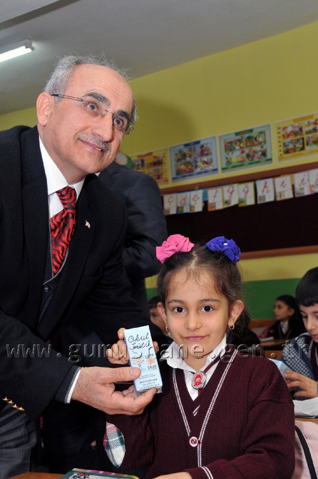 Gümüşhane'de Okul Sütü Dağıtımı Başladı 2