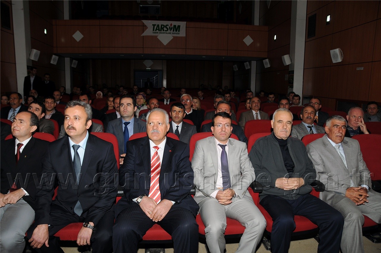 Tarım Sigortaları Gümüşhane'de Tanıtıldı 1