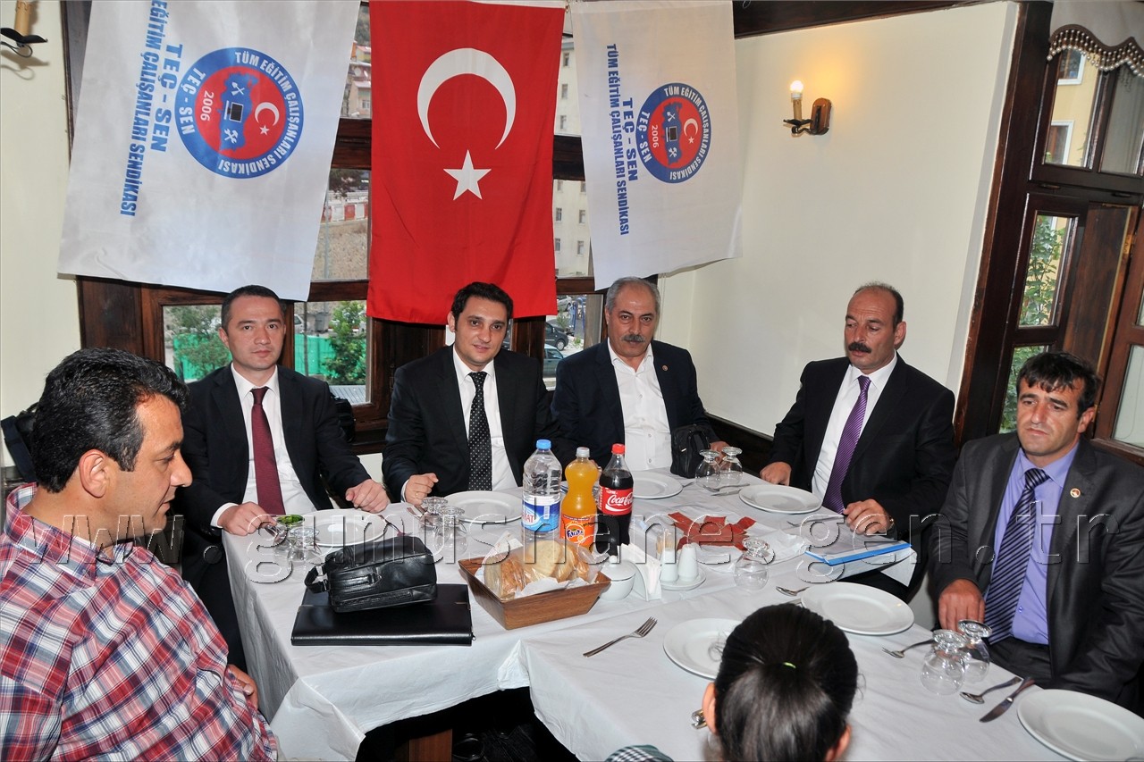 TEÇ-SEN Genel Başkanı Ümit Demirel Gümüşhane'de 4