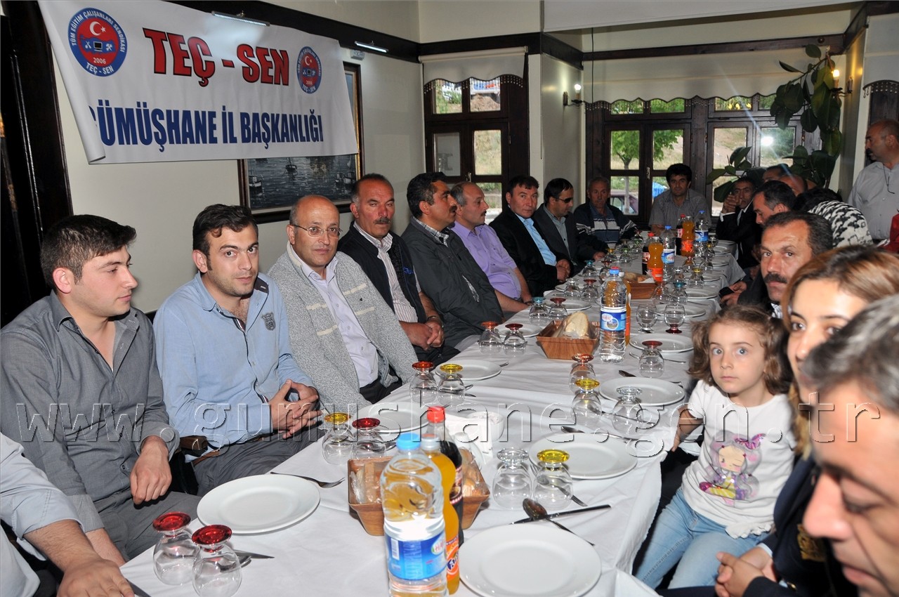 TEÇ-SEN Genel Başkanı Ümit Demirel Gümüşhane'de 5
