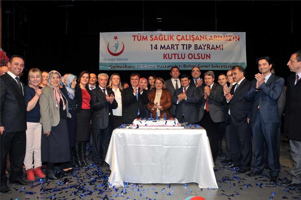 Gümüşhane'de 14 Mart Tıp Bayramı Kutlamaları 1