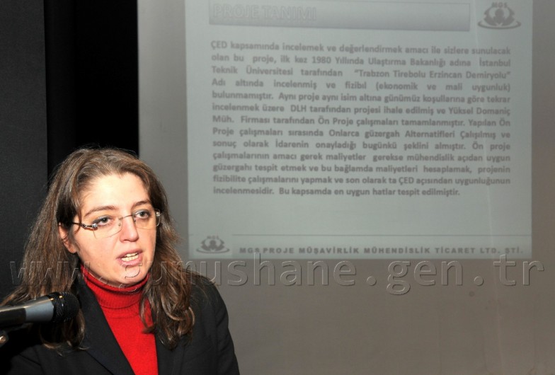 Demiryolu ÇED Toplantısı Gümüşhane'de Yapıldı 2