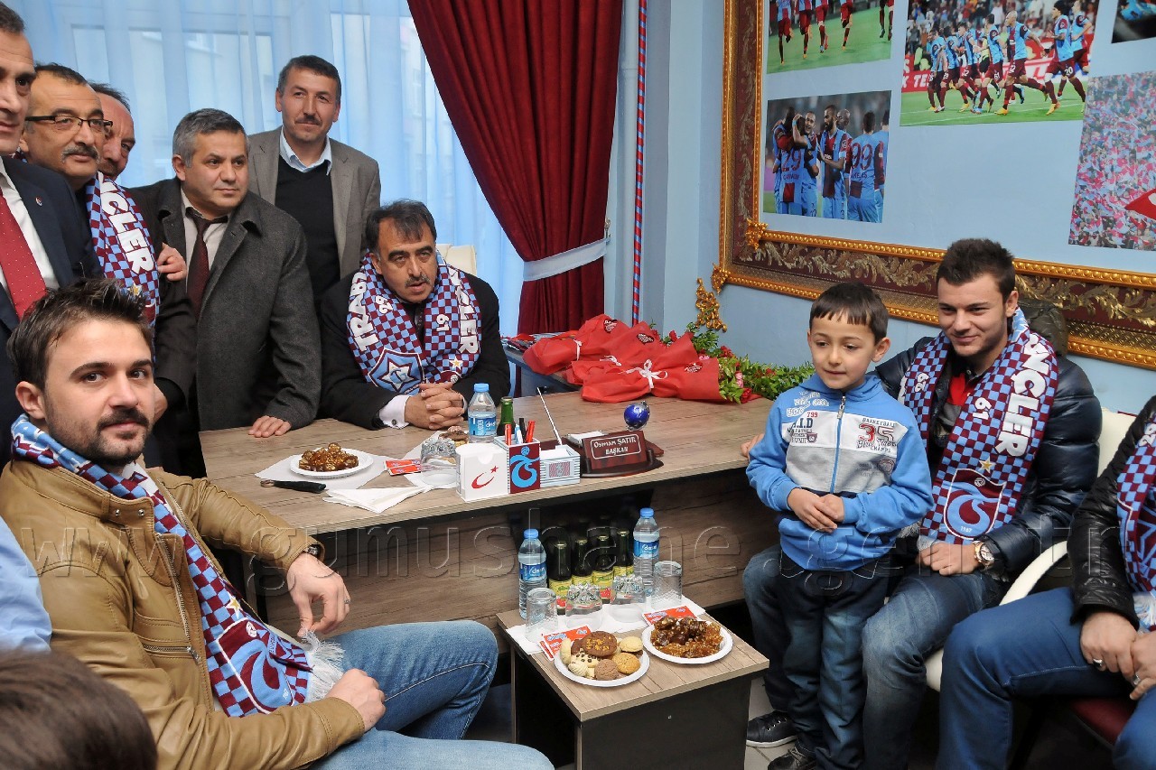 Gümüşhane'de Trabzonspor Coşkusu 1