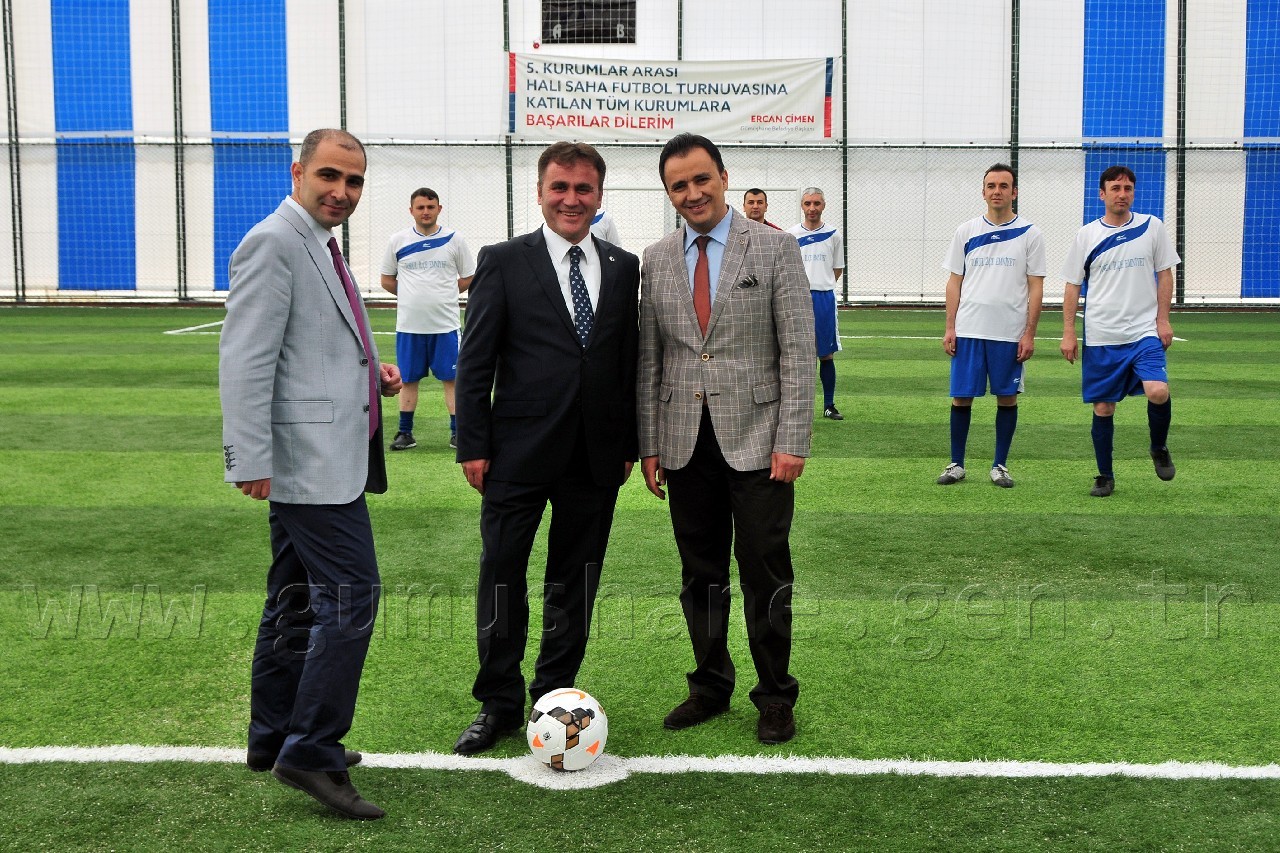 Gümüşhane'de 5. Kurumlararası Halısaha Futbol Turnuvası Başladı 2