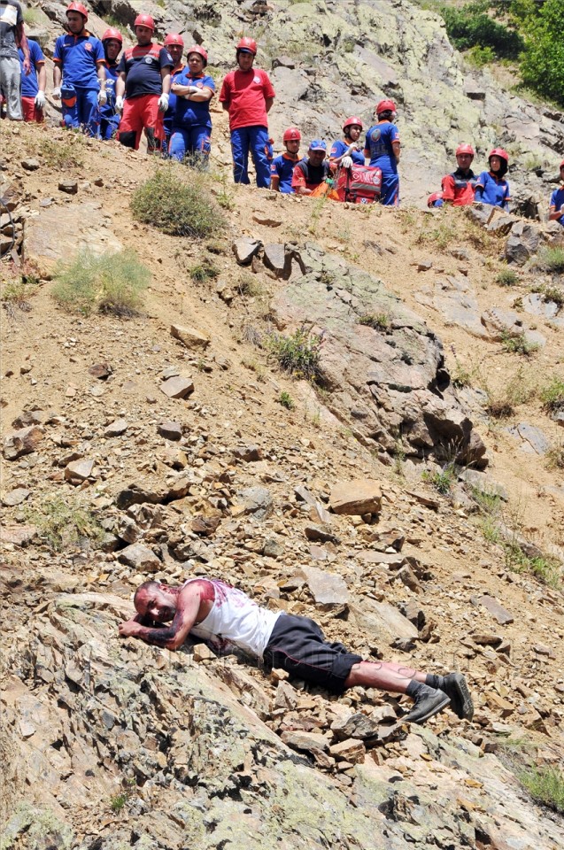 Bölge UMKE Tatbikatı Gümüşhane'de Yapıldı 5