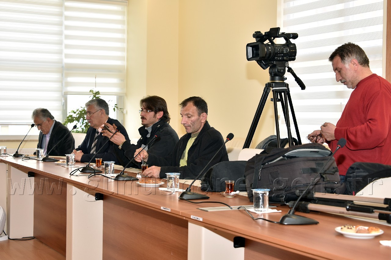 Rektör Günaydın basınla buluştu 10