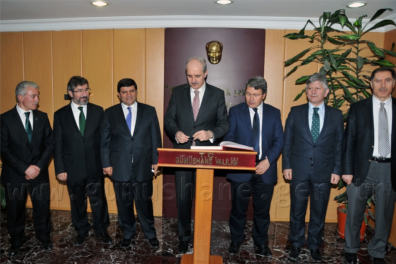 Kurtulmuş Vali Mayda'yı Makamında Ziyaret Etti 1