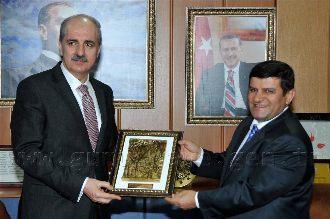 Kurtulmuş Vali Mayda'yı Makamında Ziyaret Etti 4