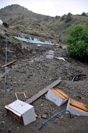 Gümüşhane'yi Etkili Yağış ve Dolu Vurdu   4