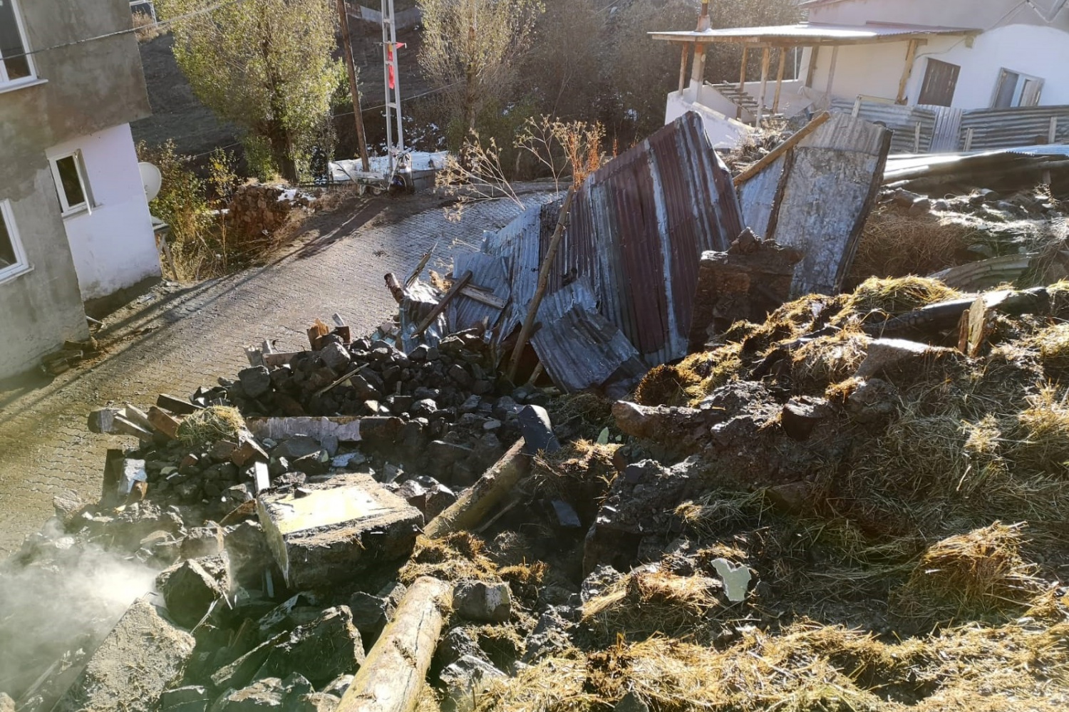 Gümüşhane’de yangın 17