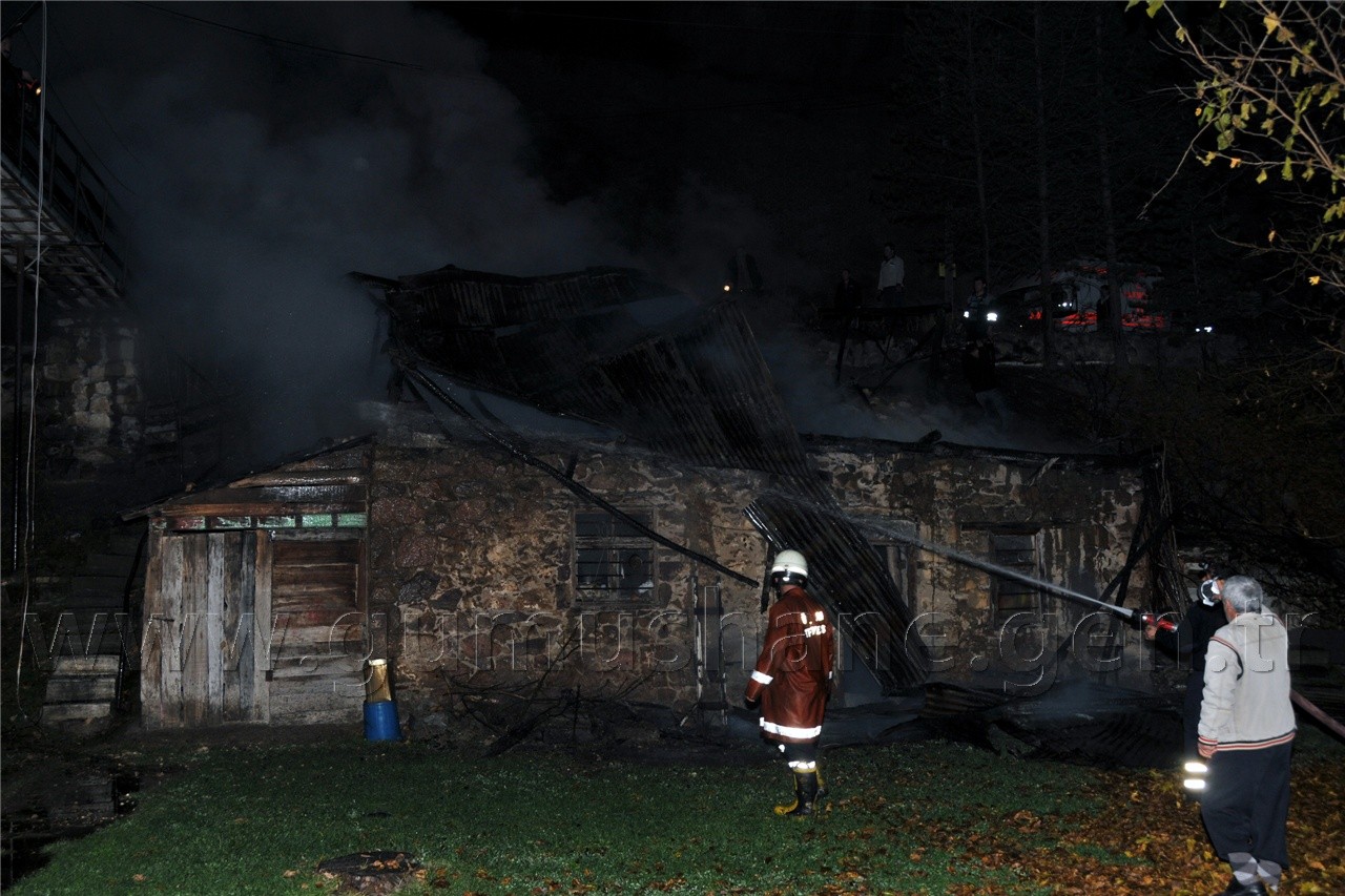 Gümüşhane'de Korku Dolu Anlar 7