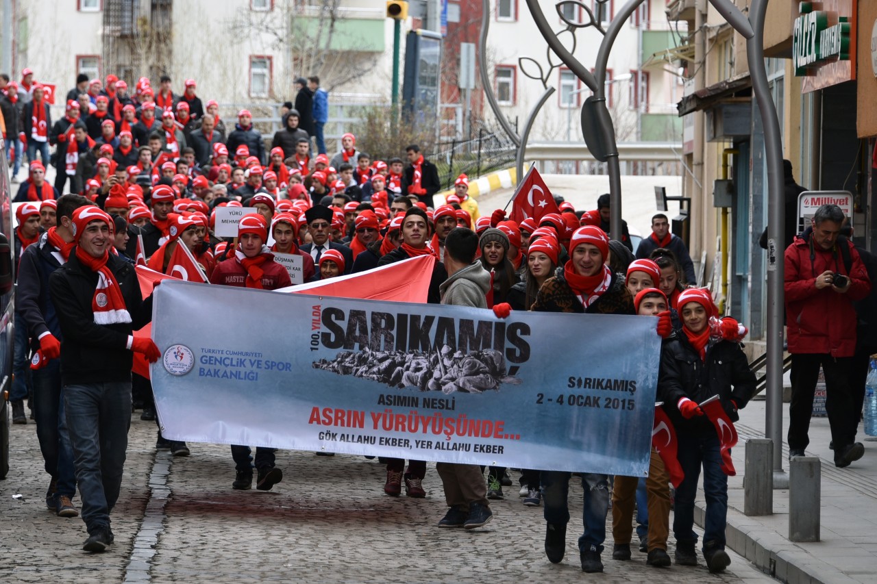Gümüşhane’de Binlerce Kişi Sarıkamış İçin Yürüdü 1
