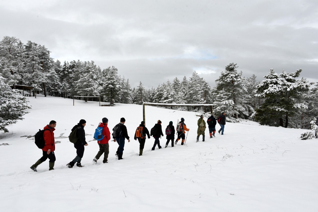 Kadınlar günü için zorlu yürüyüş 1