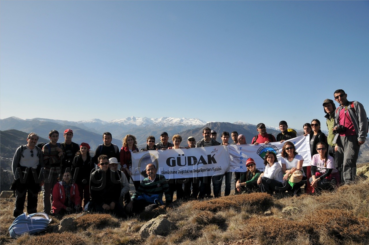 TEDAK, GÜDAK Gümüşhane Dağlarında Yürüdü 8