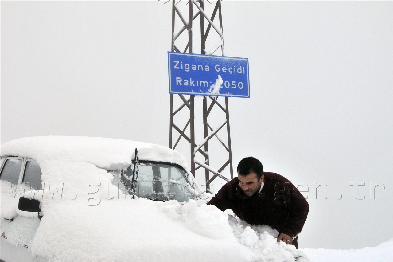 Zigana Dağında Kar Sürprizi 27