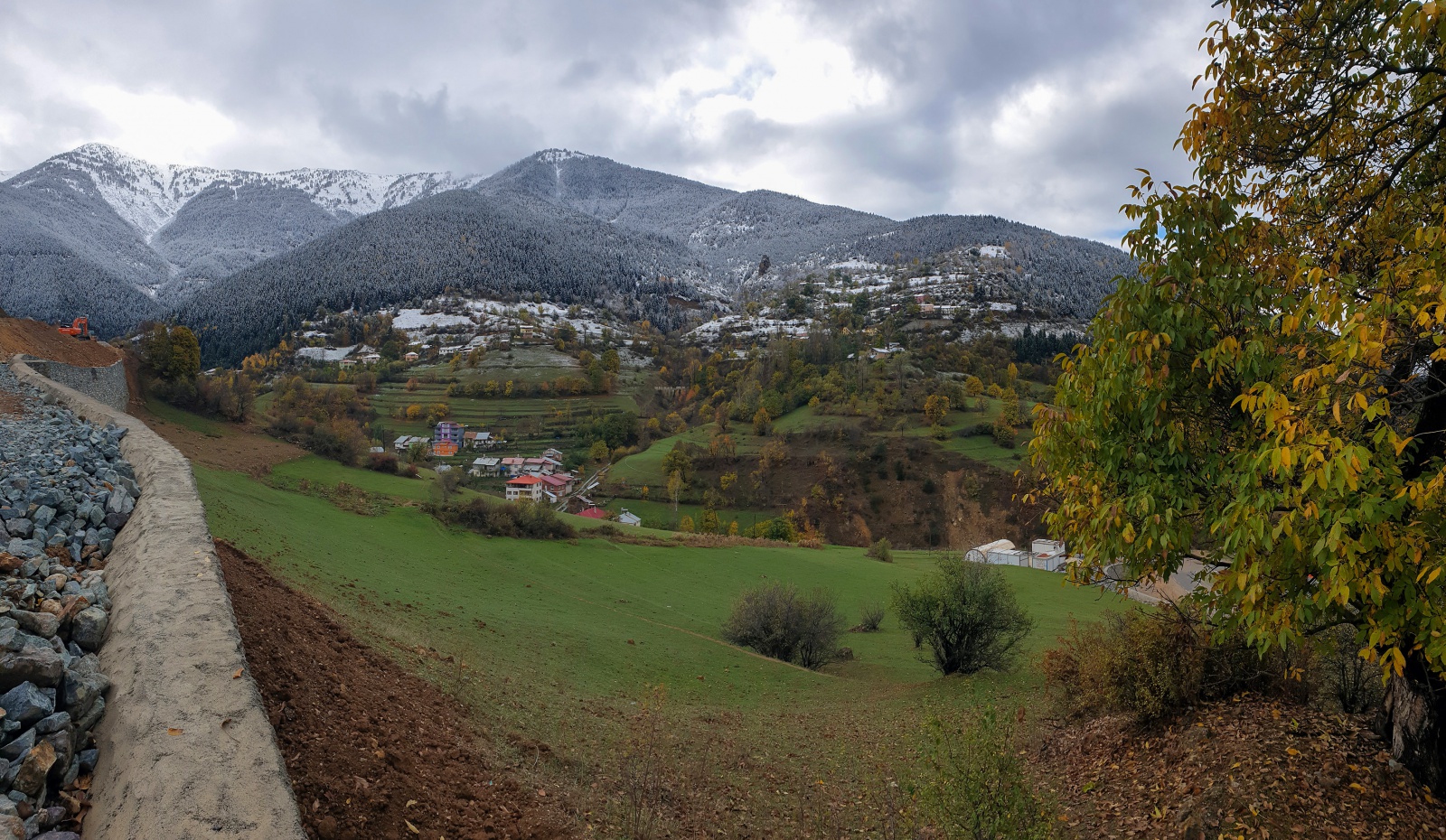 Zigana dağı beyaz gelinliğini giydi 6