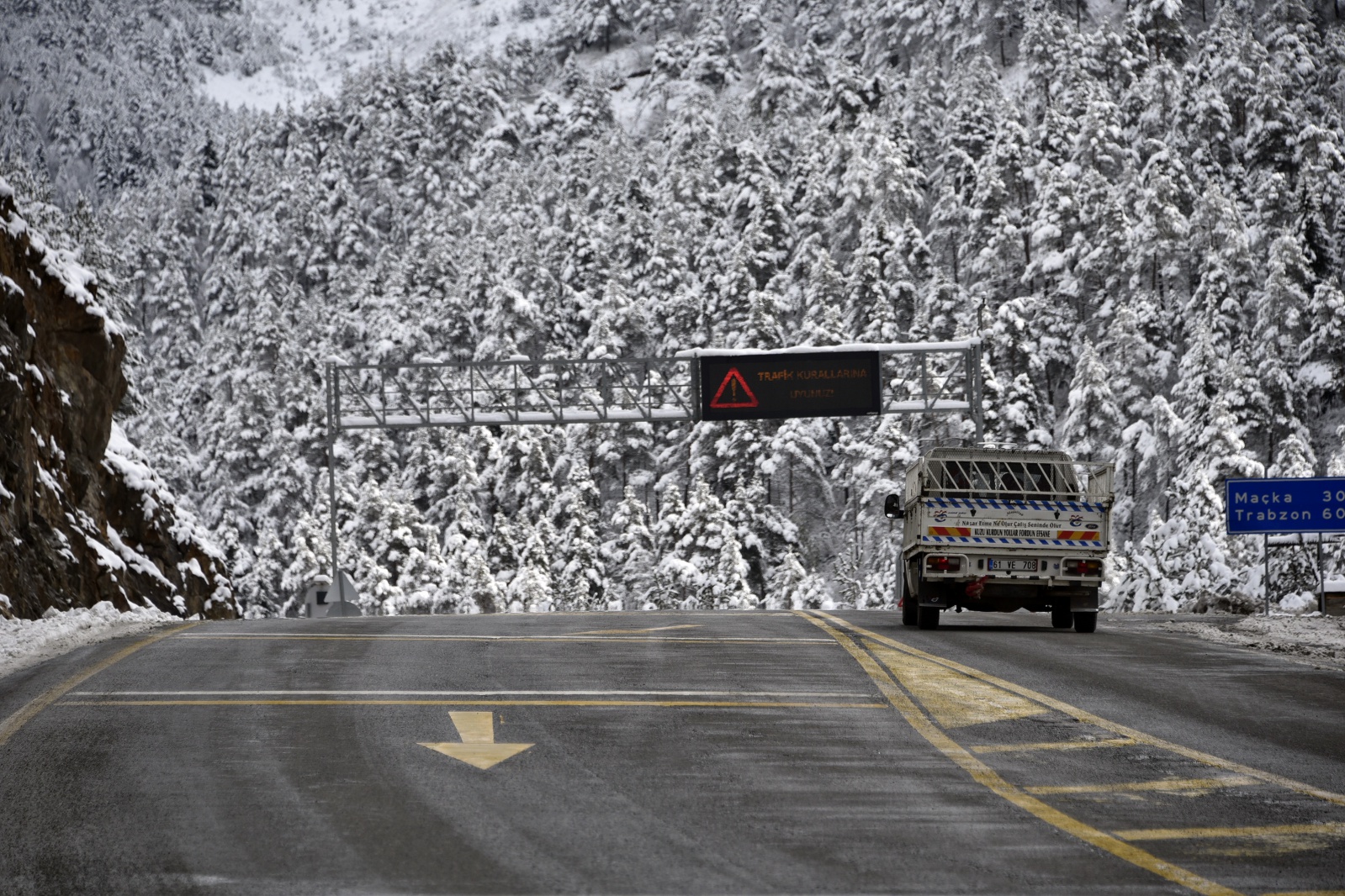 Zigana dağı beyaz gelinliğini giydi 4