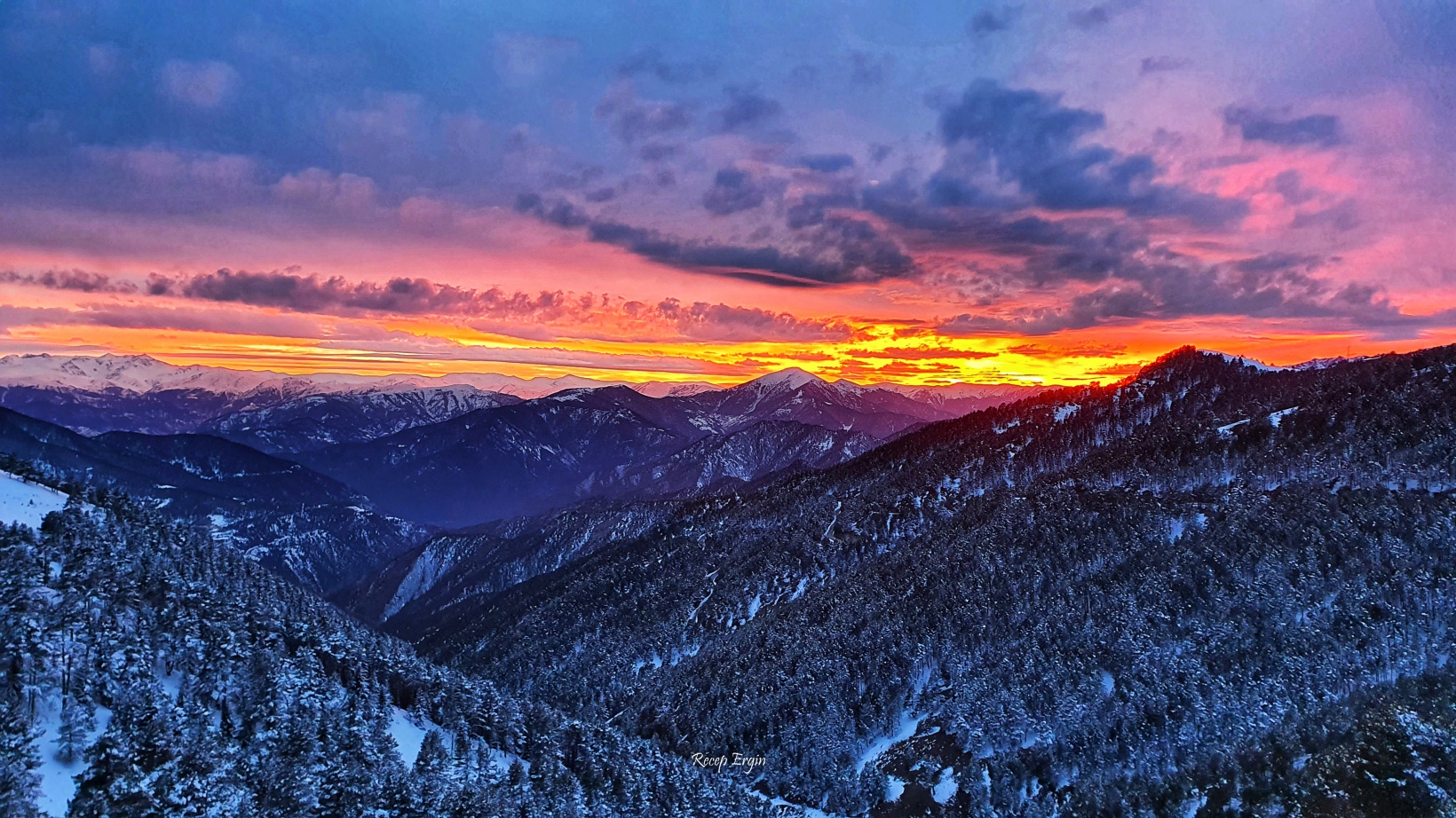 Zigana Dağında muhteşem günbatımı manzaraları 6