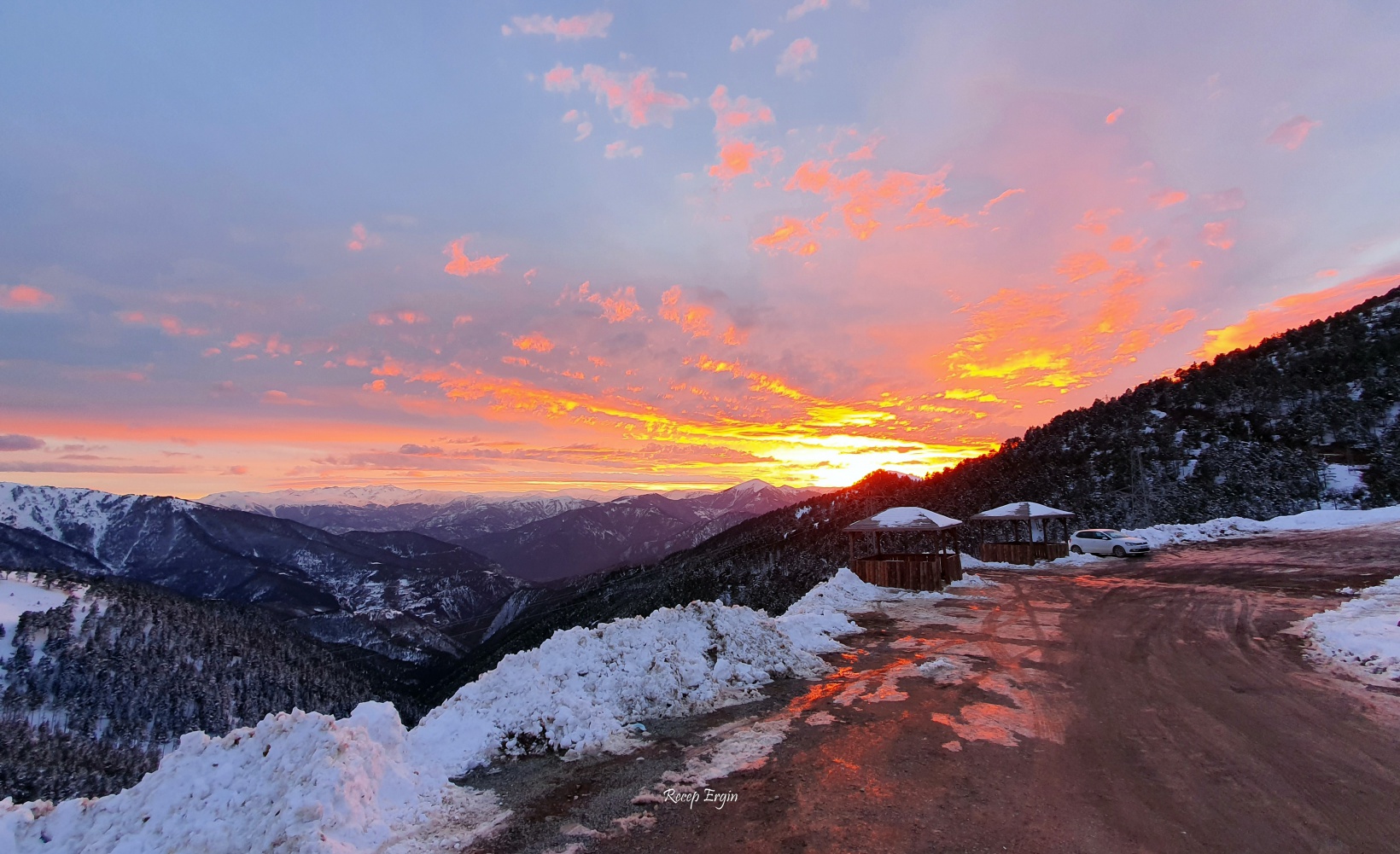 Zigana Dağında muhteşem günbatımı manzaraları 8