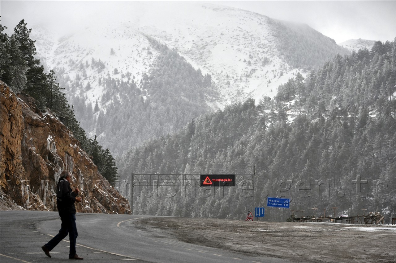 Zigana Nisan Ayında Buz’dan Örtüsünü Giydi 5
