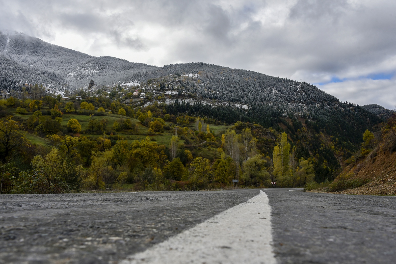 Zigana dağı beyaz gelinliğini giydi 2