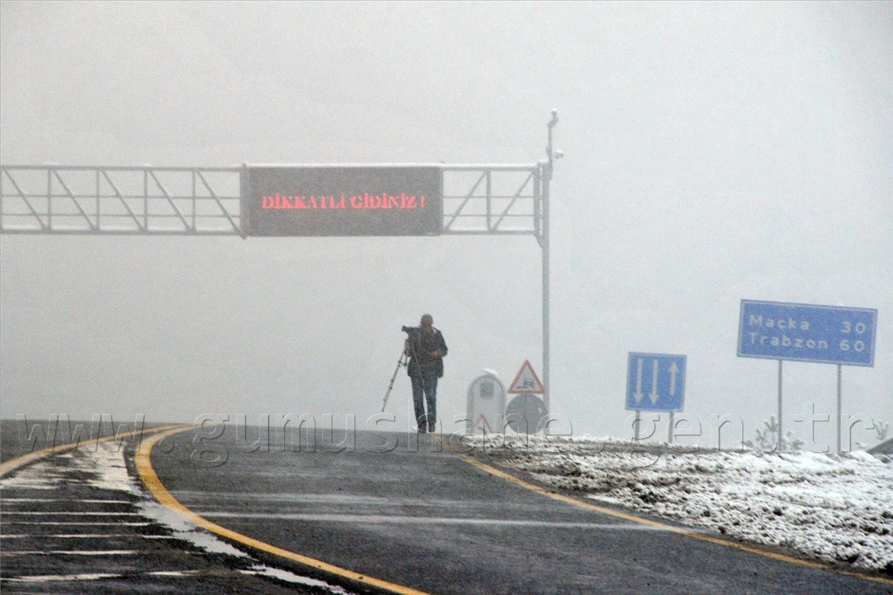 Zigana Dağında Kar Sürprizi 15