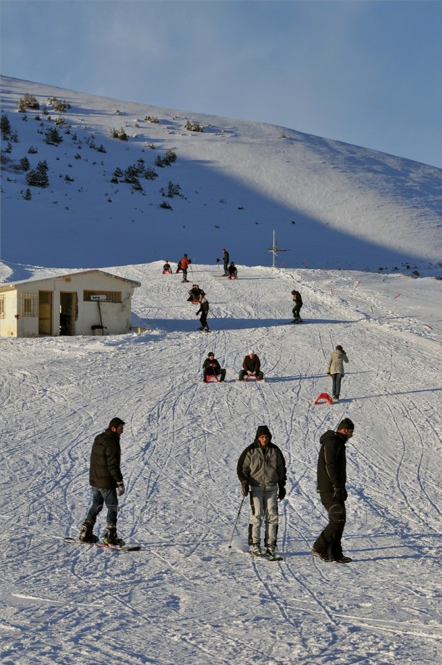 Zigana'da Kayak Keyfi Başladı 8