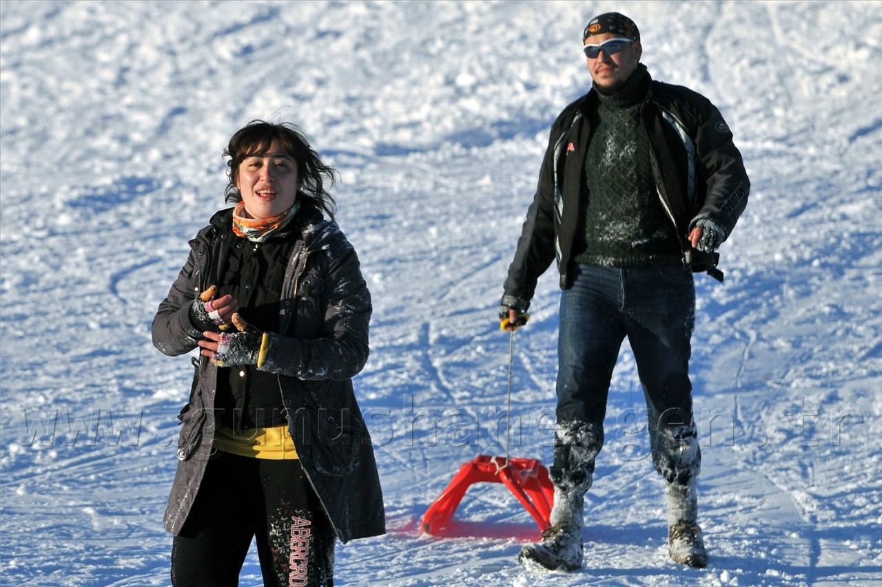 Zigana'da Kayak Keyfi Başladı 9