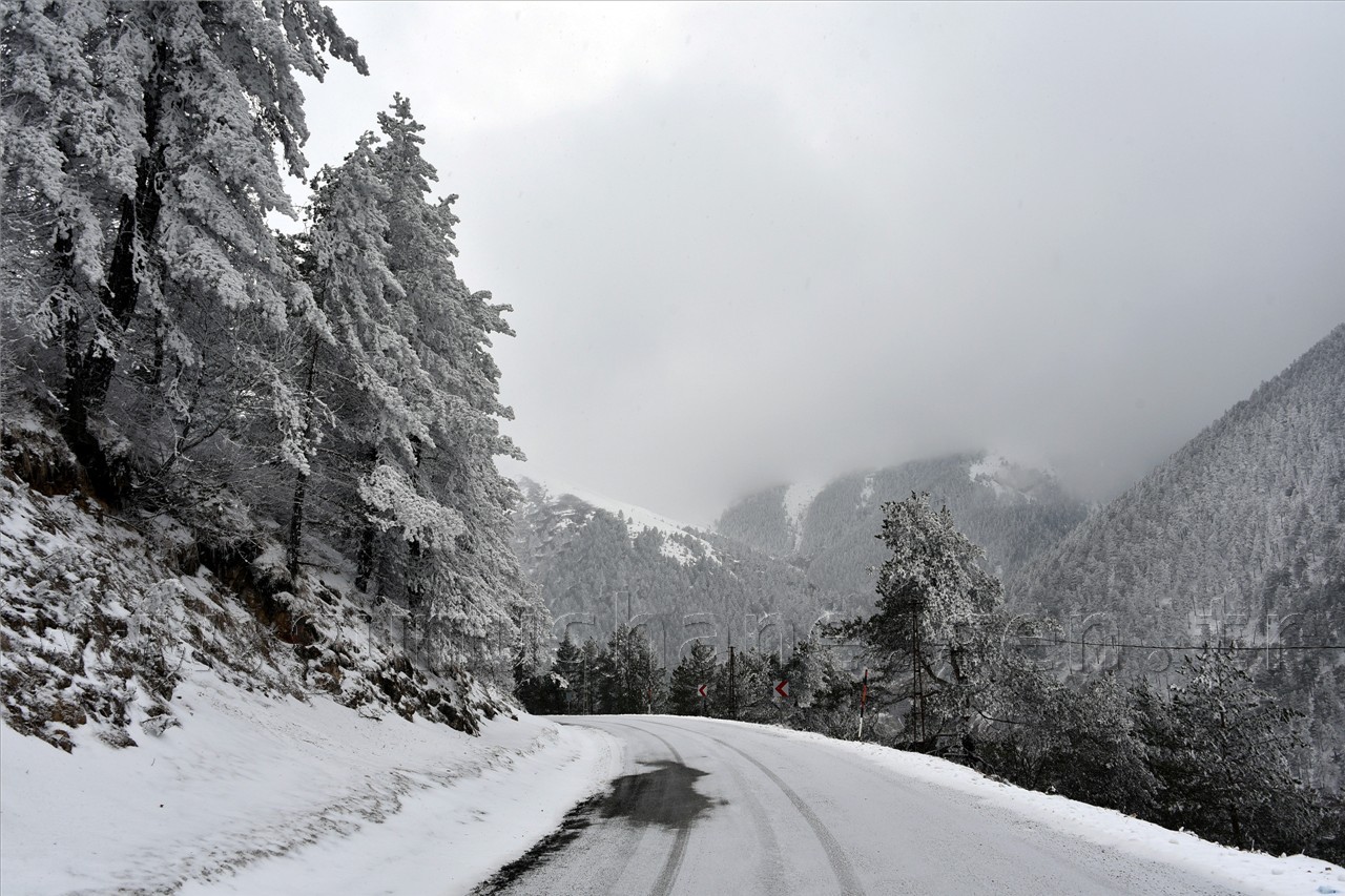Zigana Nisan Ayında Buz’dan Örtüsünü Giydi 9