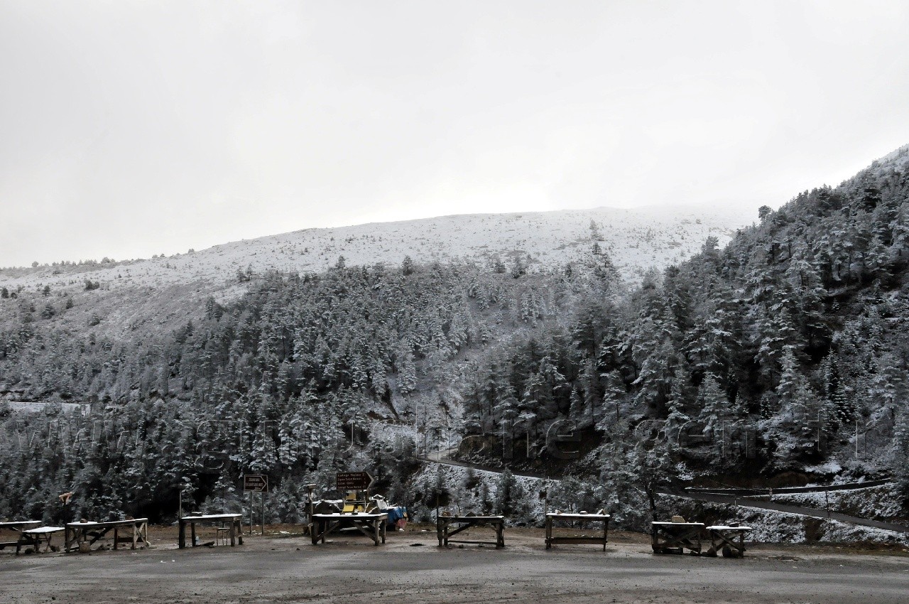Zigana Dağı Beyaza Büründü 19