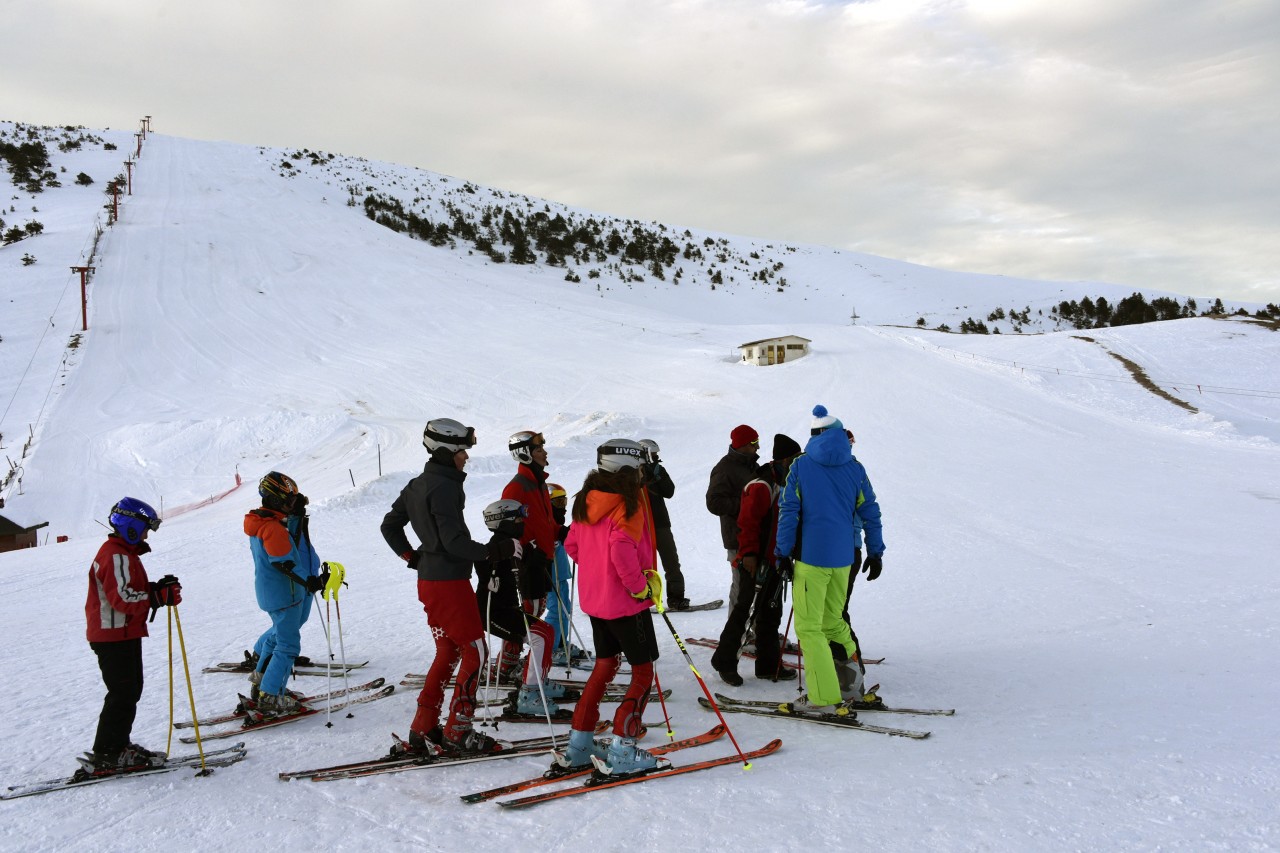 Gümüşhane’de Yarıyıl Tatilinde 120 Çocuk Kayak Öğrendi 30