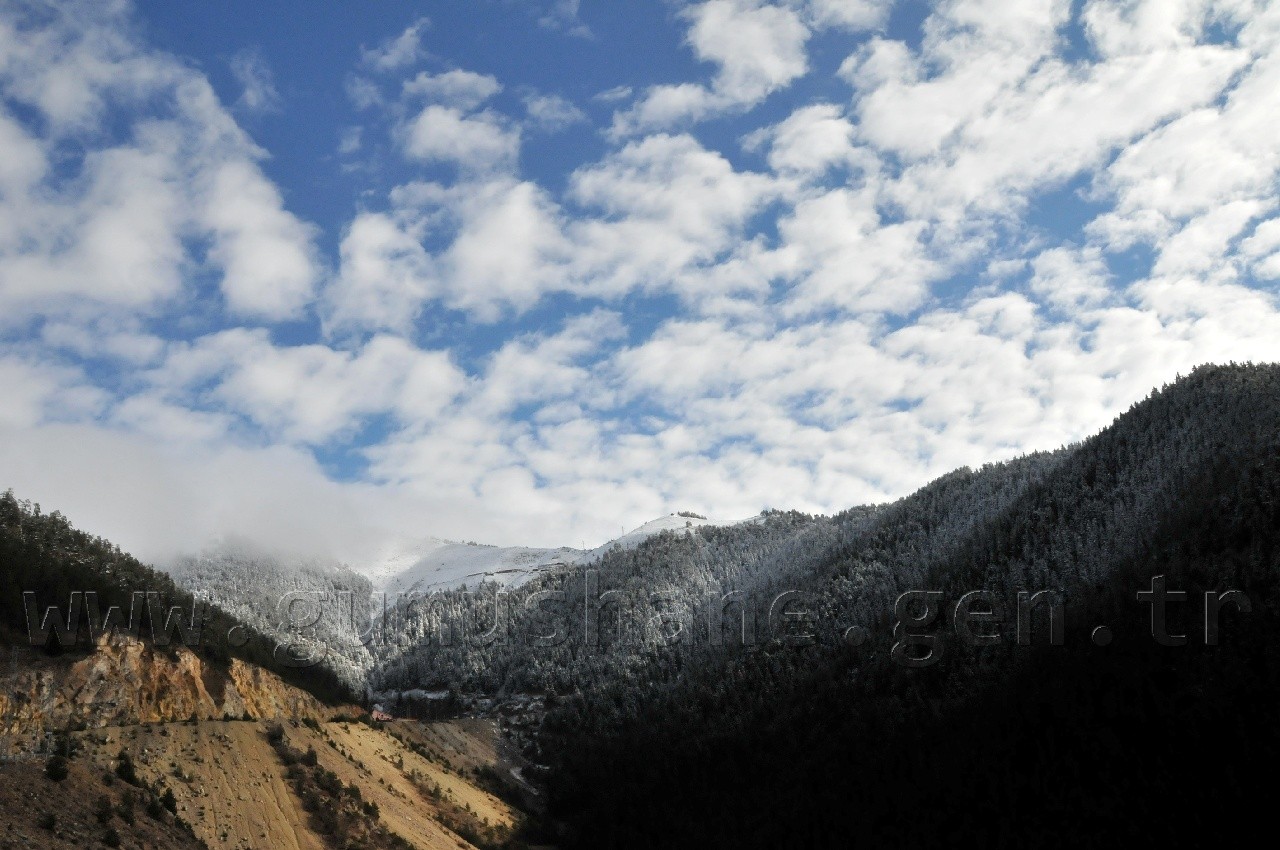 Zigana Dağı Beyaza Büründü 5